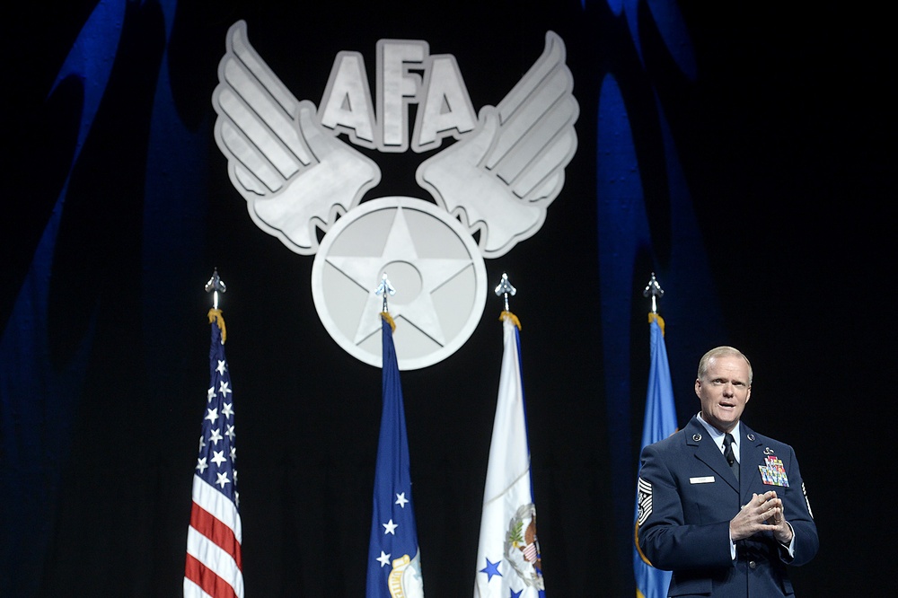 Chief Master Sergeant of the Air Force James A. Cody gives his 'Enlisted Force Update'