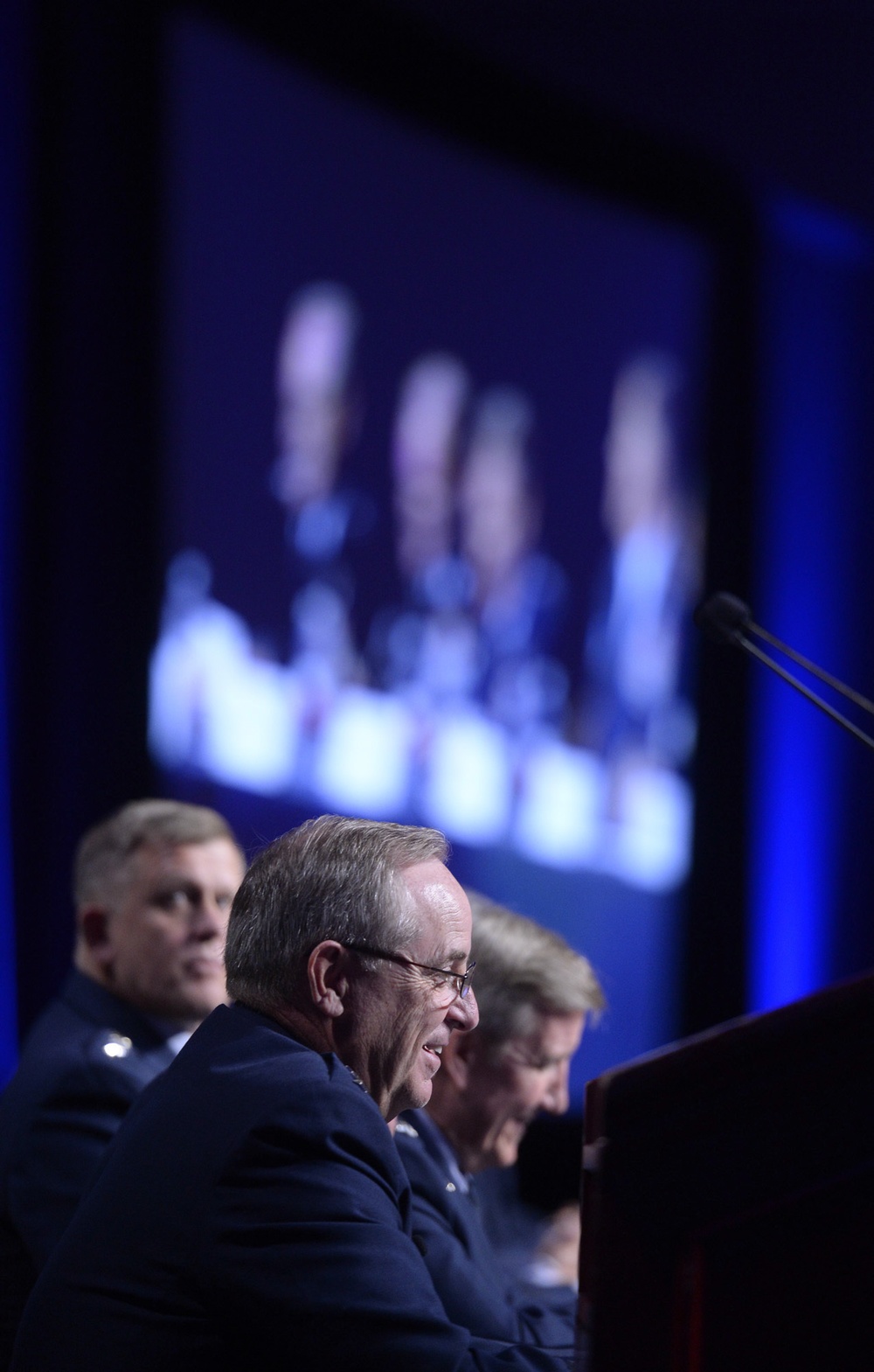 Air Force Major Command Panel at AFA