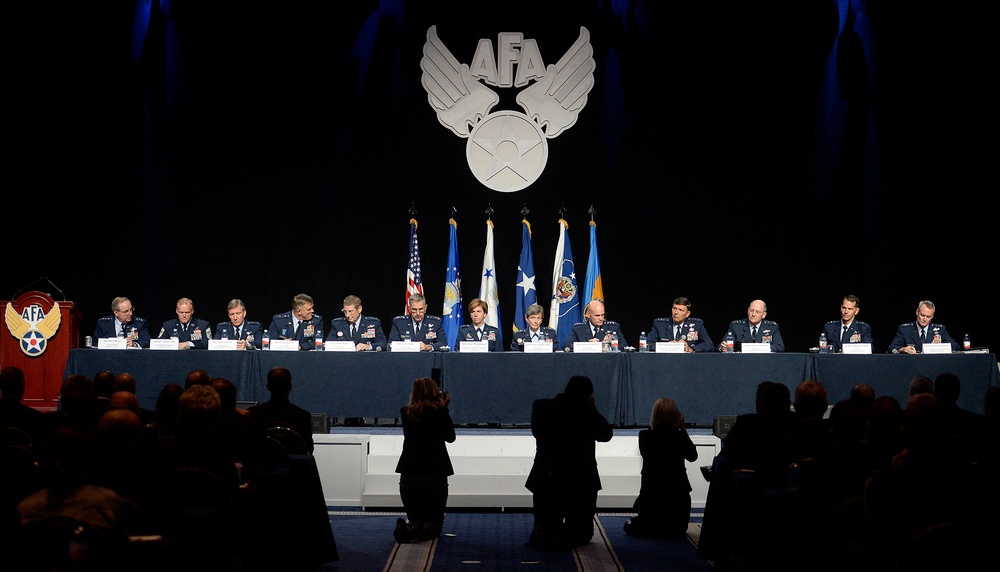 Air Force Major Command Panel at AFA