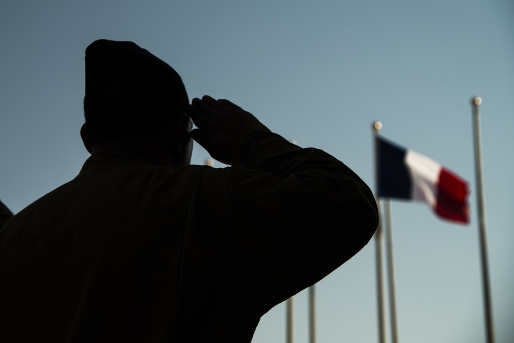 French AF hosts parade to honor WWI pilot