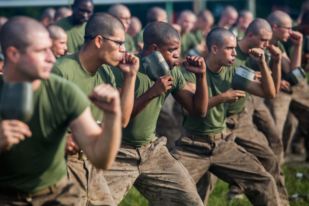 Parris Island recruits learn to fight like Marines