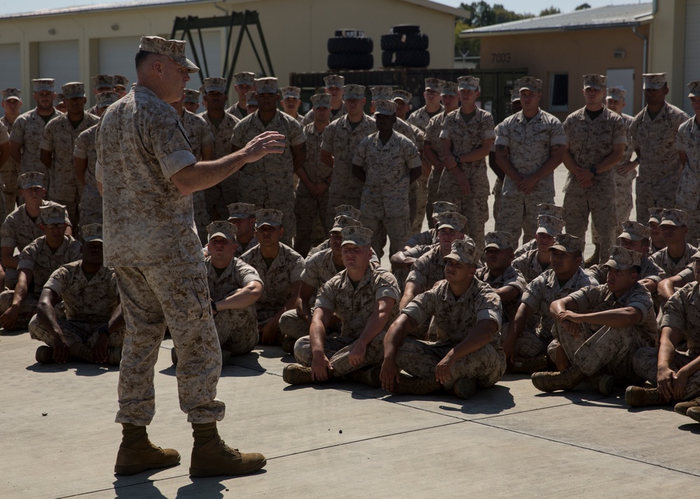 Combined Arms Company welcomes commander