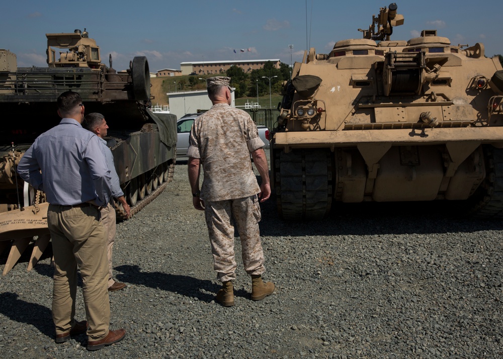 Combined Arms Company welcomes commander