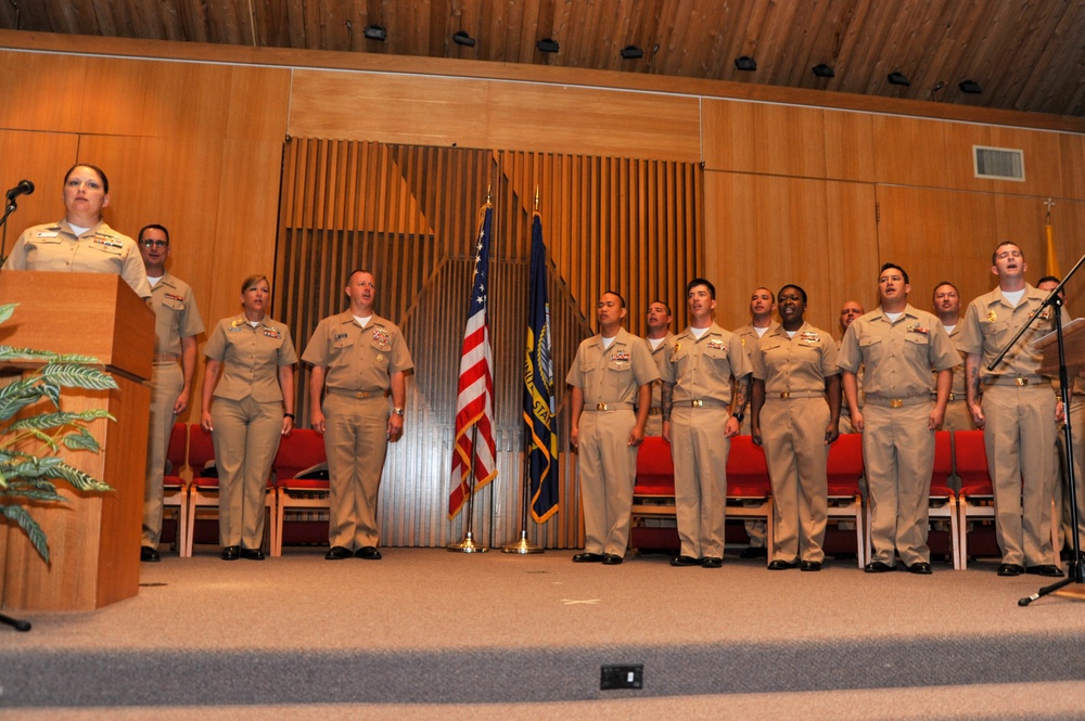 Chief Petty Officer pinning ceremony