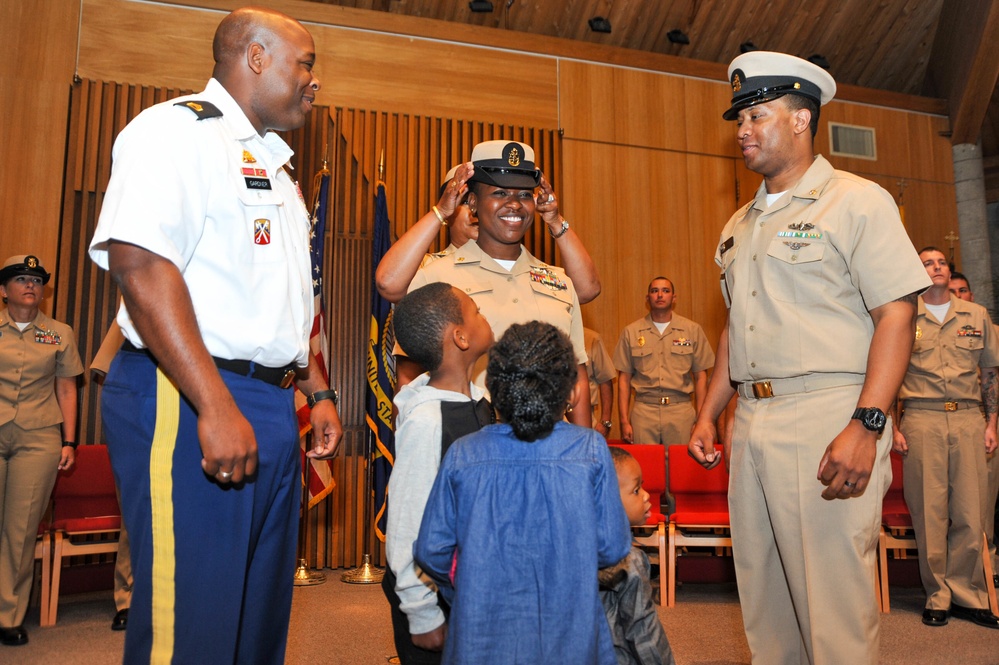 Chief Petty Officer pinning ceremony