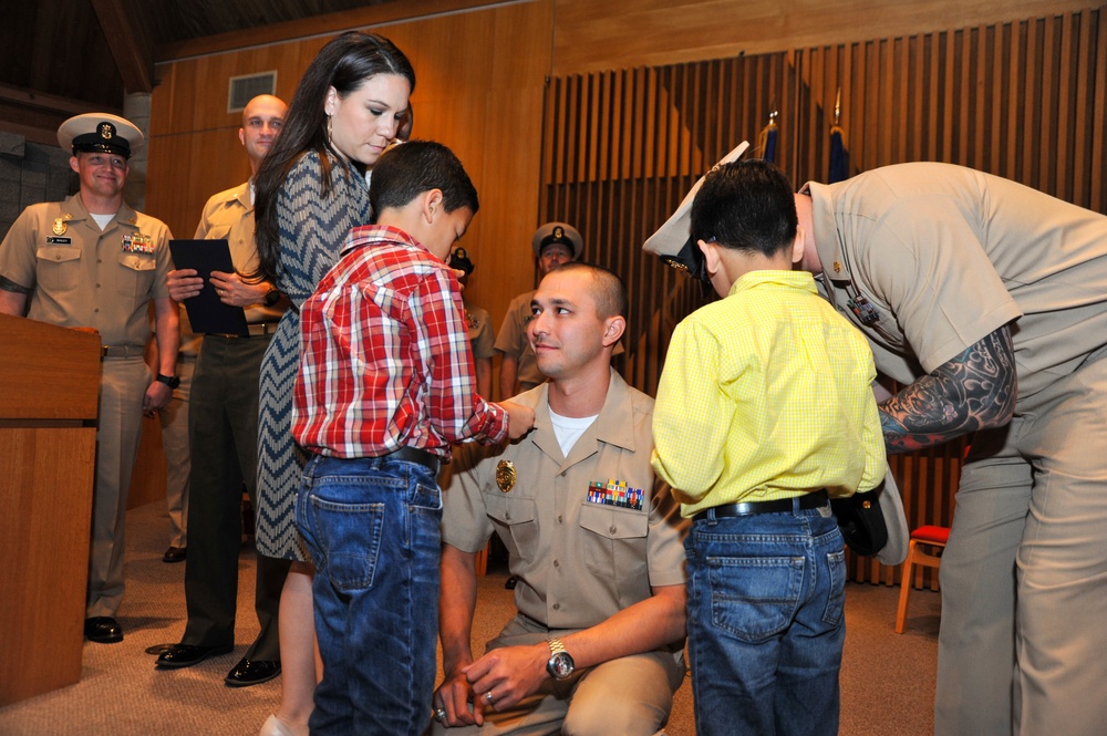 Chief Petty Officer pinning ceremony