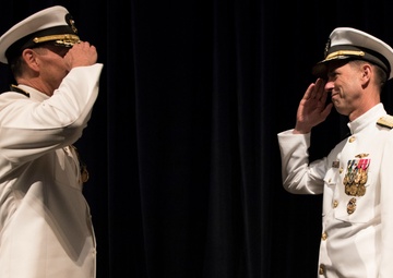 Chief of Naval Operations (CNO) Adm. Jonathan Greenert is relieved by Adm. John Richardson [Image 1 of 3] 09.18.2015 Chief of Naval Operations (CNO) Adm. Jonathan Greenert is relieved by Adm. John Richardson