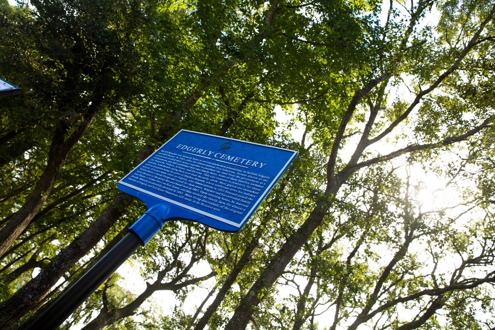 Edgerly Cemetery unveiled, Binyard family honored at MCAS Beaufort