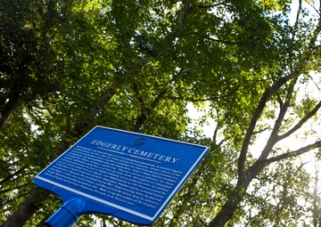 Edgerly Cemetery unveiled, Binyard family honored at MCAS Beaufort