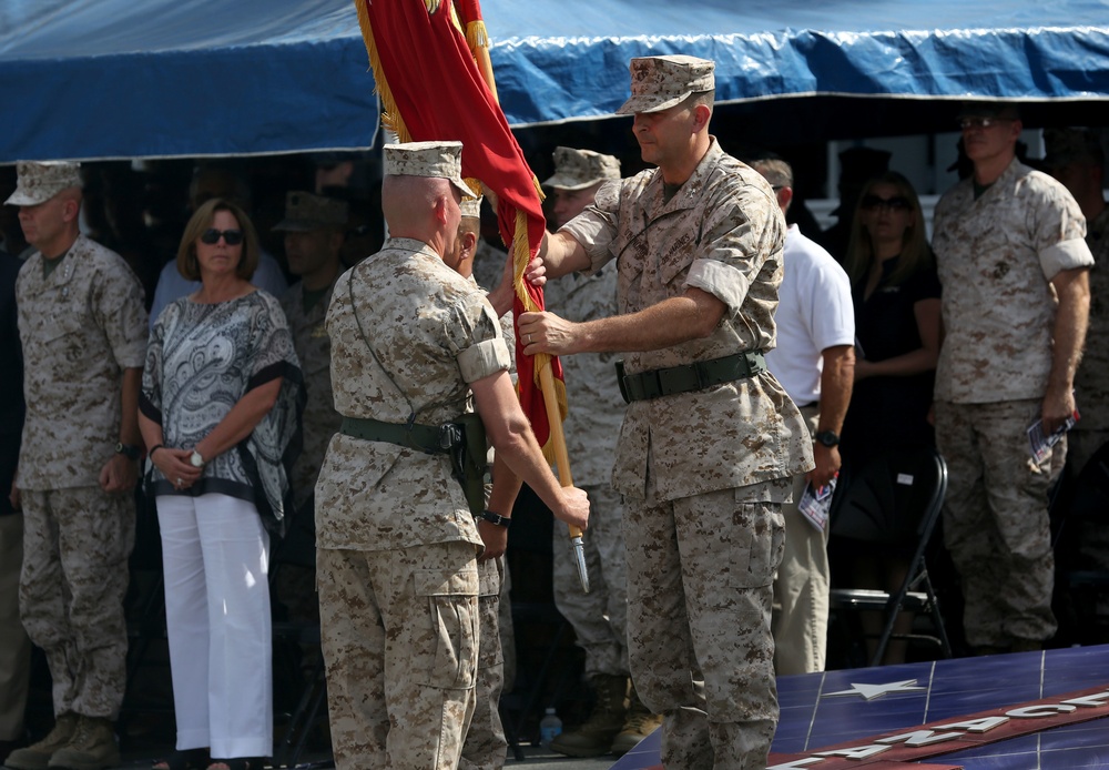 Maj. Gen. O’Donohue takes command of Blue Diamond