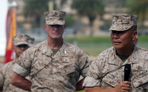 Maj. Gen. O’Donohue takes command of Blue Diamond
