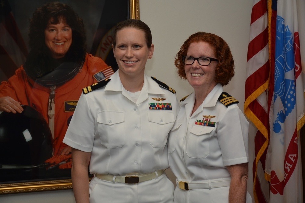 Former naval flight officer winged as naval aerospace and operational physiologist