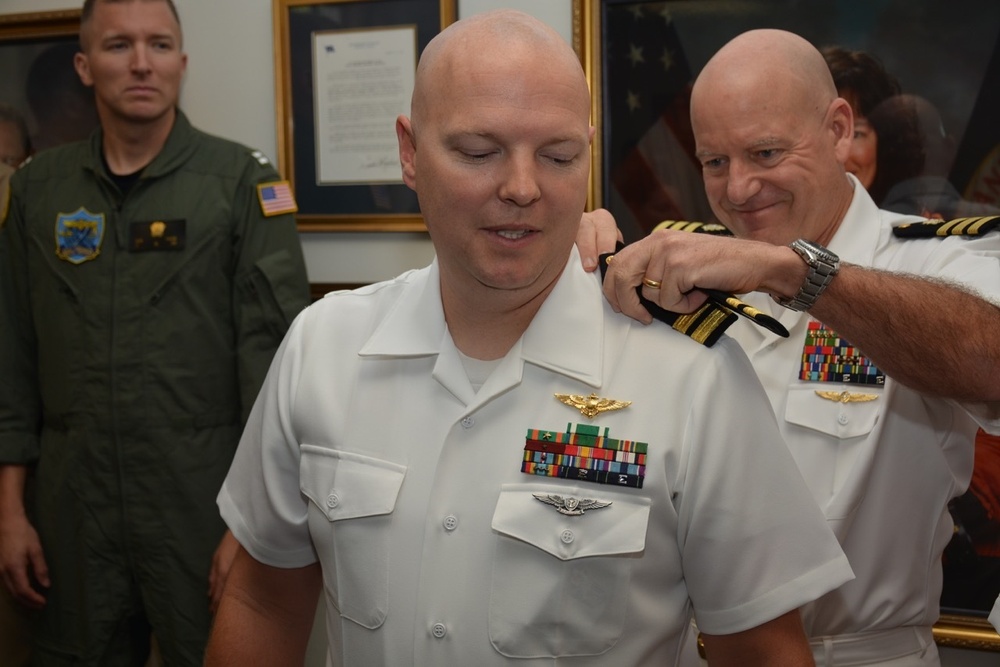 Former helicopter pilot commissioned as Medical Service Corps officer