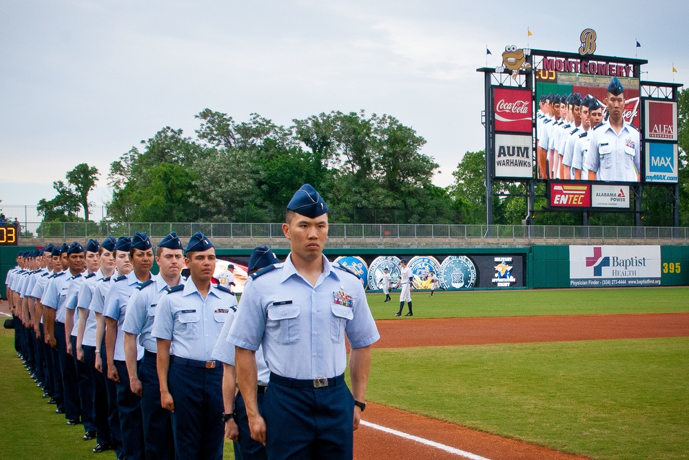 Montgomery Biscuits hold Military Appreciation Night