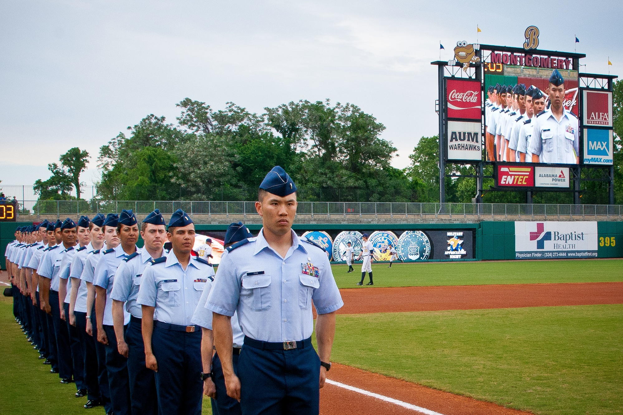 DVIDS - Images - Montgomery Biscuits hold Military Appreciation