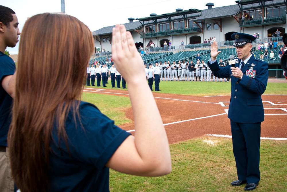 Montgomery Biscuits hold Military Appreciation Night