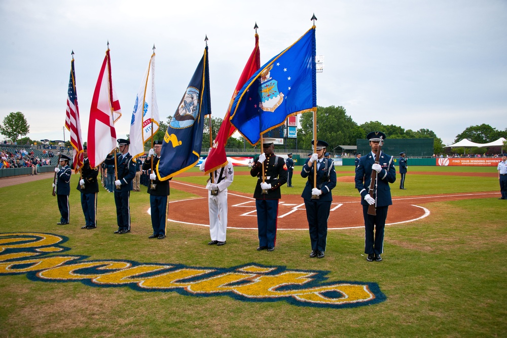 DVIDS - Images - Montgomery Biscuits hold Military Appreciation Night  [Image 3 of 10]