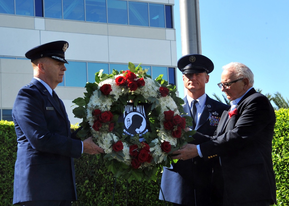 SMC honors POWs and MIAs with wreath ceremony