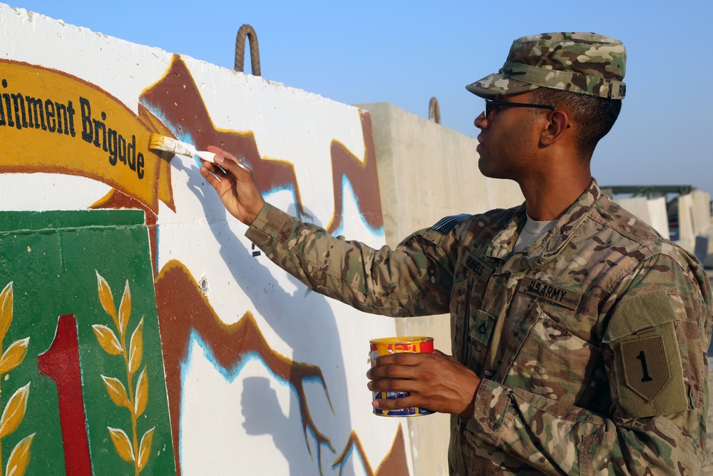 Soldier leaves brigade’s mark on Kuwait