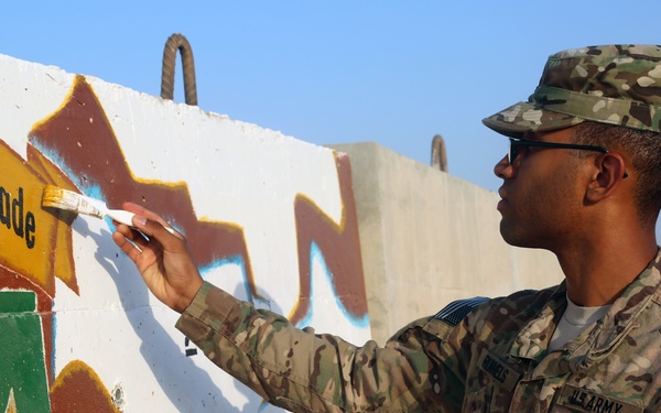 Soldier leaves brigade’s mark on Kuwait