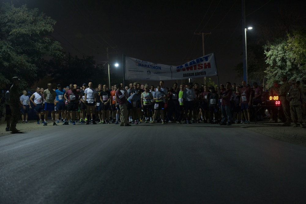 2015 AF marathon on the combat frontier