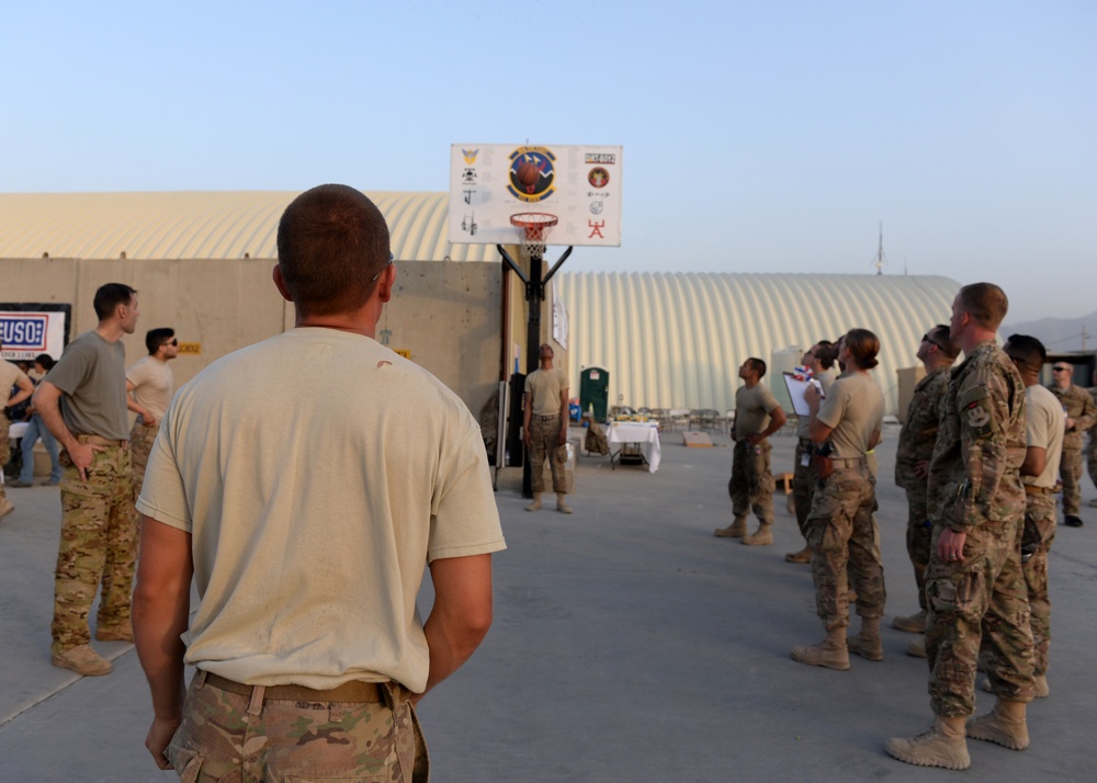 Vulture Airmen celebrate Air Force birthday with block party