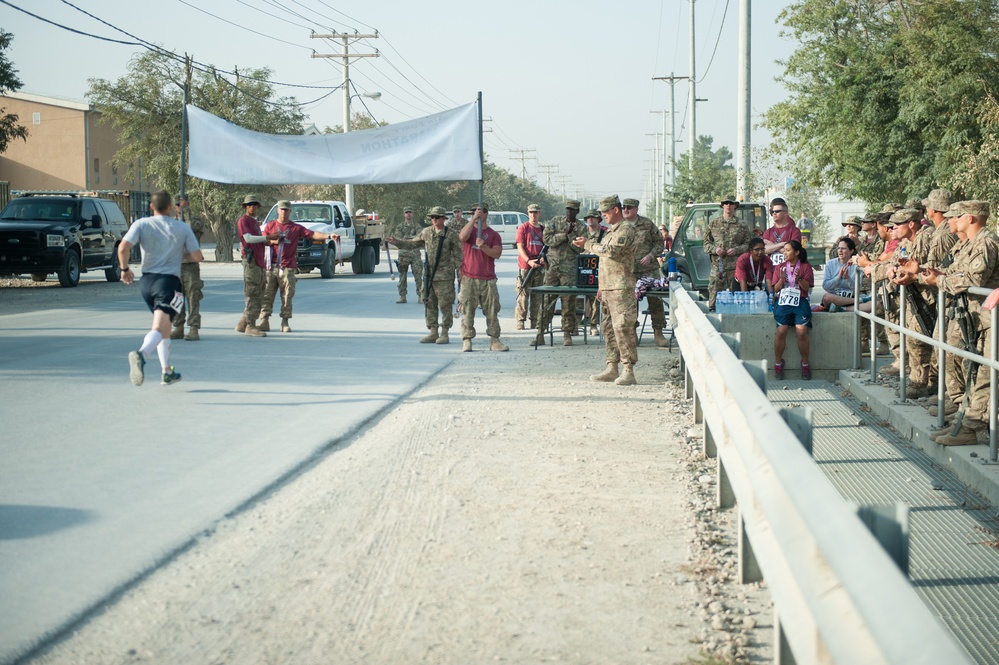 2015 AF marathon on the combat frontier