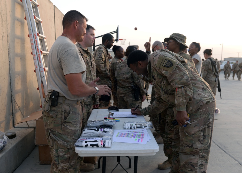 Vulture Airmen celebrate Air Force birthday with block party