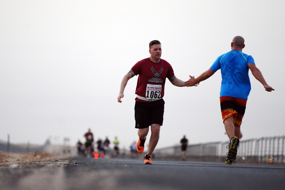 Air Force Marathon: Tough times don’t last, tough people do