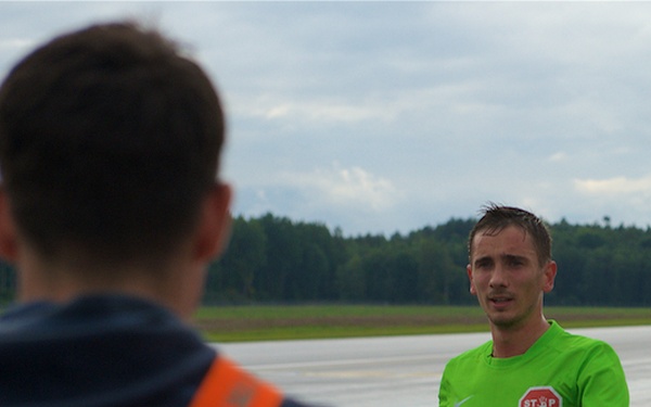 Army Ten-Miler Shadow Run held on Latvian Airfield
