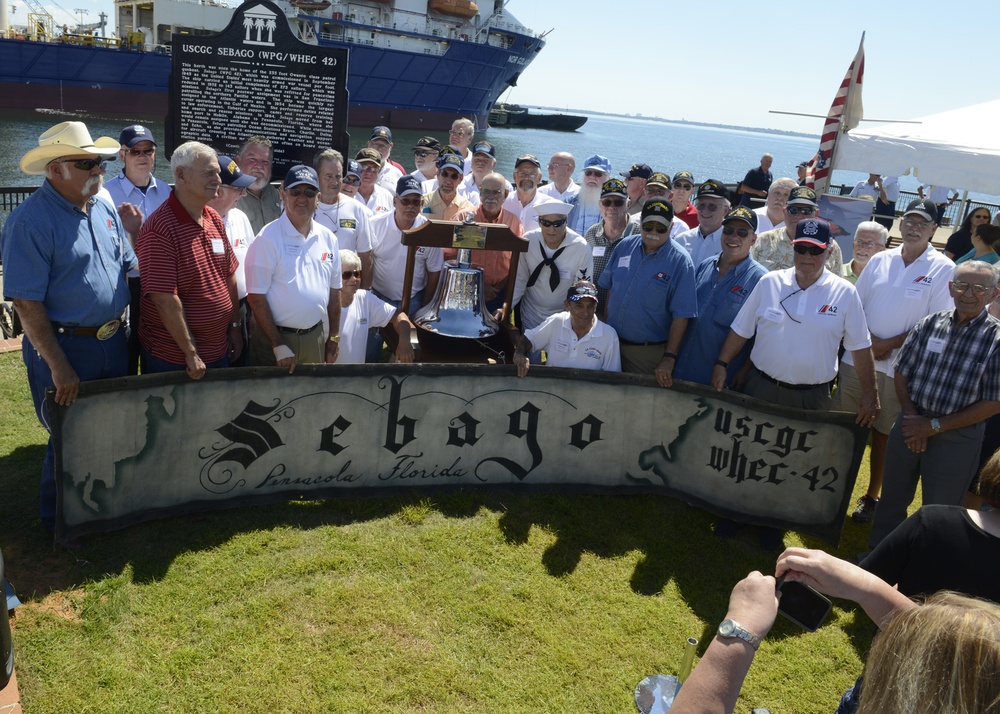 Coast Guard Cutter Sebago Plaque Dedication