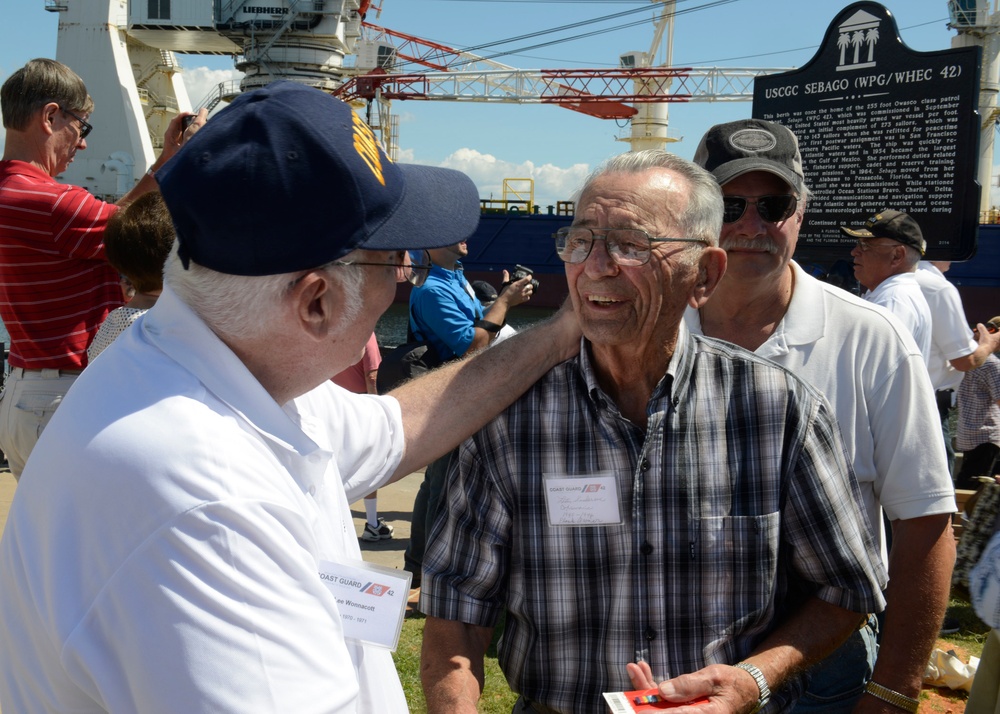 Coast Guard Cutter Sebago Plaque Dedication