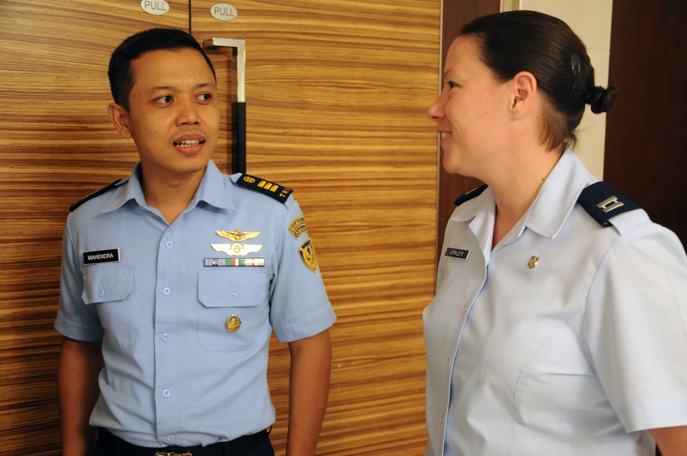 Air Force members gain professional development during Gema Bhakti