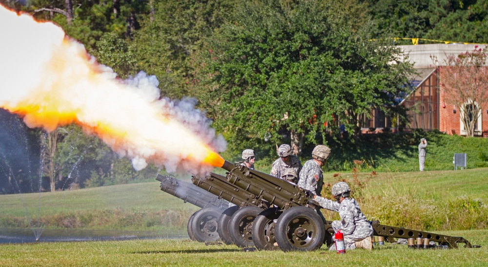 Howitzer fire