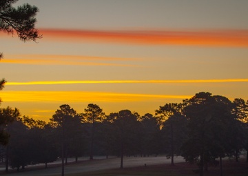 Howitzers at sunrise