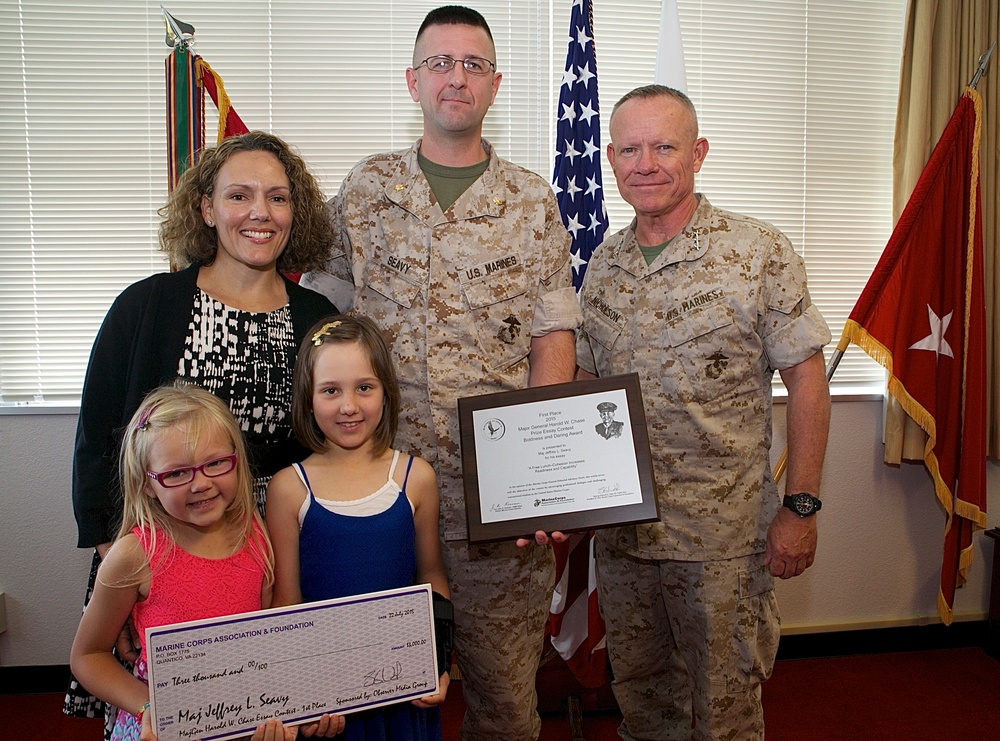 Iowa Marine wins General Chase essay contest