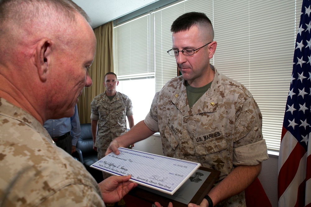 Iowa Marine wins General Chase essay contest