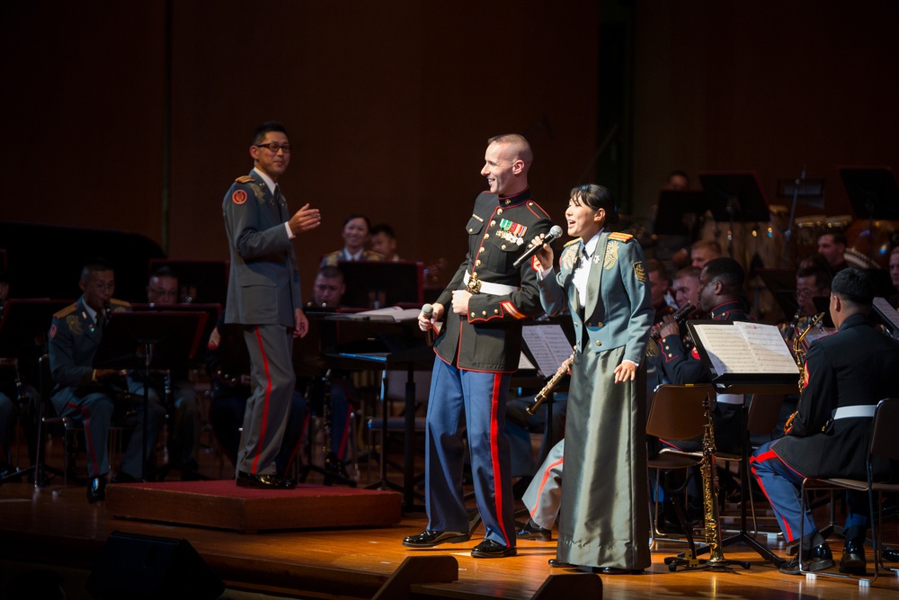 U.S. Marines, JGSDF celebrate 20 years of friendship through music