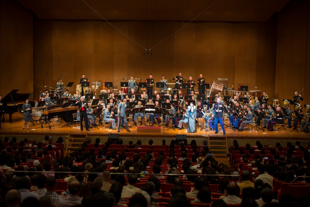 U.S. Marines, JGSDF celebrate 20 years of friendship through music