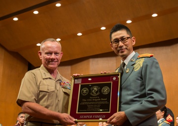 U.S. Marines, JGSDF celebrate 20 years of friendship through music