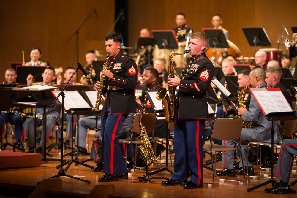 U.S. Marines, JGSDF celebrate 20 years of friendship through music