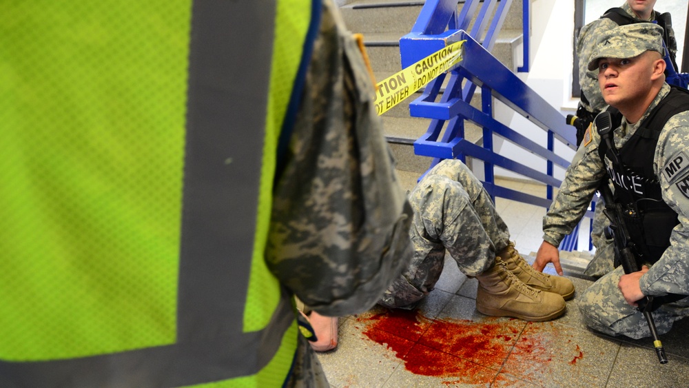 USAG Ansbach Directorate of Emergency Services Active Shooter Training Exercise