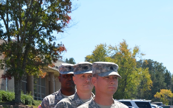 Logistical Civil Augmentation Program Support Battalion holds change of command ceremony