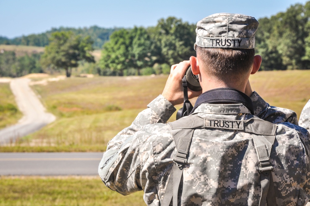 Fire support specialist partners with Apaches for close combat attack training