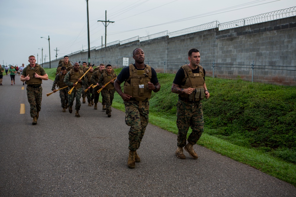 Marines in Honduras Practice Martial Arts