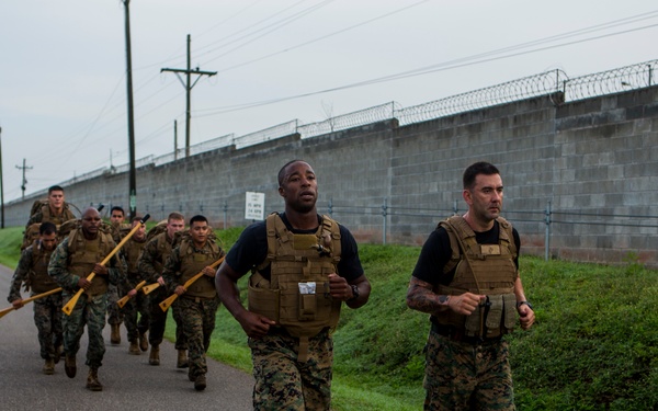 Marines in Honduras Practice Martial Arts