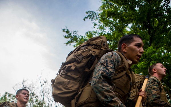 Marines in Honduras Practice Martial Arts