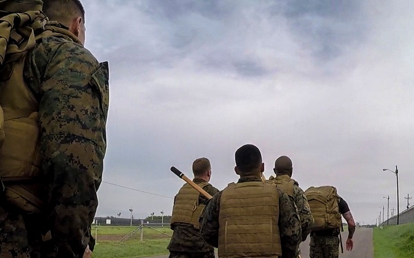 Marines in Honduras Practice Martial Arts