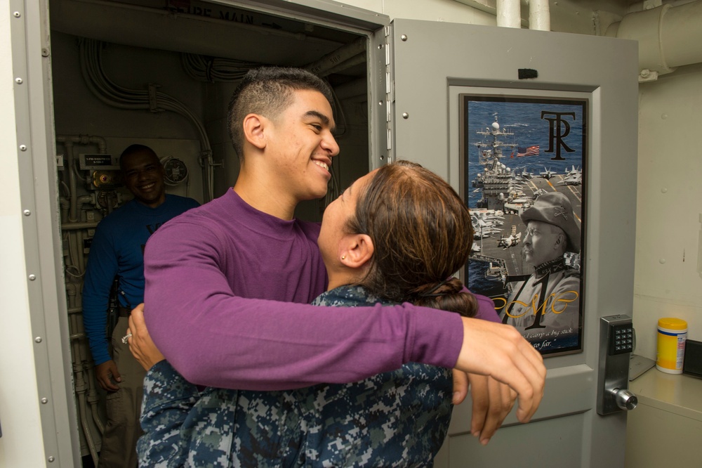 USS Theodore Roosevelt operations