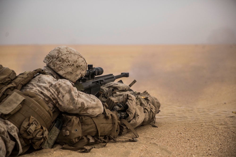 15th MEU Marines train to neutralize threats from a far